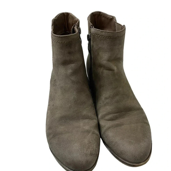 🤎✨LIMELIGHT “Dylan” Taupe Ankle Booties Size 6.5✨🤎 - Picture 4 of 6